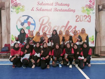 BOLA VOLI PUTRI KECAMATAN RAKIT GUGUR DI BABAK KEDUA PENYISIHAN PORADES 2023